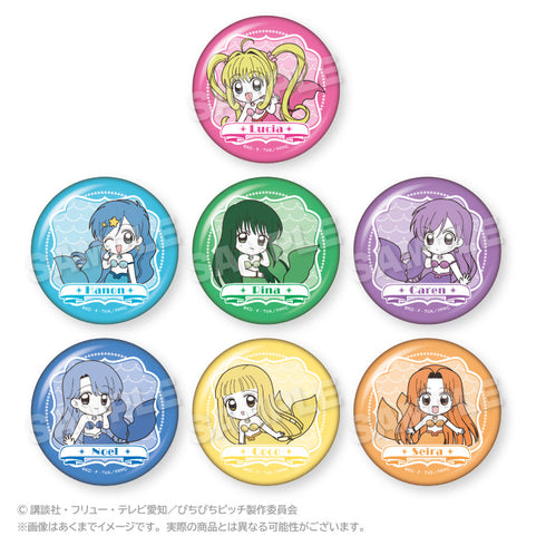 『ぴちぴちピッチ』トレーディングれといっく缶バッジ【BOX】
